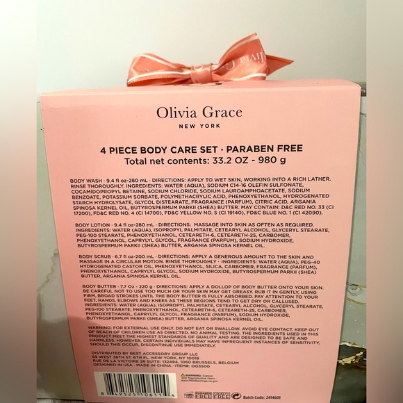 Olivia Grace Body Care Essentials Set - Picture 3 of 3